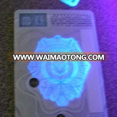 Security uv invisible fluorescent ink for high security print