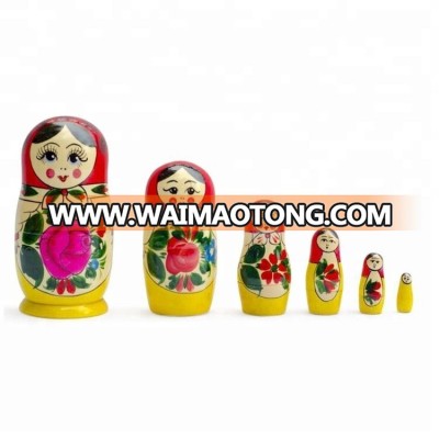 Handmade DIY Plastic nesting russian matryoshka dolls